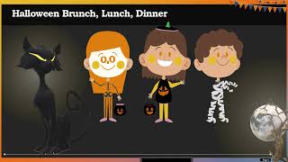 Halloween Brunch Lunch Dinner [upl. by Ludewig]