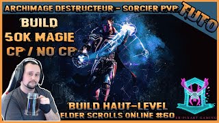 tuto fr Elder Scrolls Online  Build sorcier PVP 2024 [upl. by Julide]