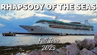 Rhapsody of the Seas 2023 Cruise Ship Tour [upl. by Akere]