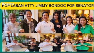 ATTY JIMMY BONDOC FILING TODAY for SENATOR PAGASA AT BOSES NG BAYAN PDP LABAN SUPPORT [upl. by Francklin]