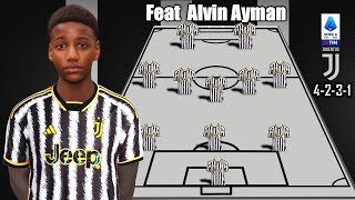 FUTURE LINEUP JUVENTUS FEAT ALVIN AYMAN  RUMOUR [upl. by Cela]