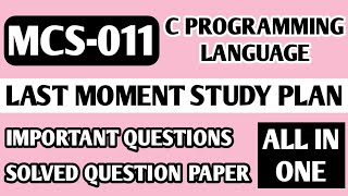 MCS 015 Important Questions  MCS 015 Solved Questions Paper  Mcs 015 Communication Skills IGNOU [upl. by Demitria151]