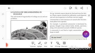 Ecologyenvironment ecosystemEcotone NicheBiomeslevels of organisation in ecologyBiosphere [upl. by Wohlert228]