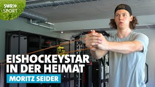 Eishockeystar Moritz Seider  zwischen Detroit und Angelbachtal  SWR Sport [upl. by Idell]