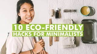 10 Ecofriendly Life Hacks for Minimalists [upl. by Rysler]