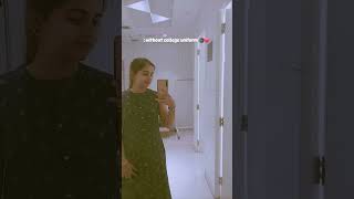 College dress🤮 amp without College dress🥹🧿🫶🏻ytshorts shortsfeed viral trending [upl. by Depoliti]