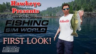 Fishing Sim World  FIRST LOOK [upl. by Robina]