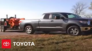 2007  2009 Tundra HowTo Towing Tips  Toyota [upl. by Lindie]