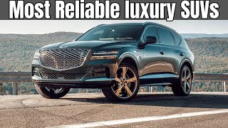 7 Most Reliable luxury SUVs for 2024  SUVs to Buy [upl. by Tahp822]