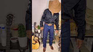 How to Starch Jeans Yourself and get Sharp Creases western cowboy style fashion shorts viral [upl. by Desberg]