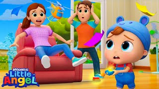 Dont Push The Button  Little Angel Kids Songs amp Nursery Rhymes [upl. by Niwrek]