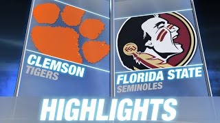 Clemson vs Florida State  2014 ACC Football Highlights [upl. by Dominy]