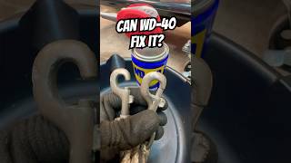 WD 40 Instantly Fixes Stuck Locks and Clips [upl. by Aihsal]