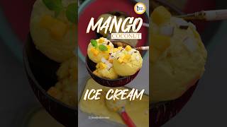 Mango Coconut Ice cream Recipe by Food Fusion [upl. by Grove735]