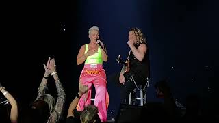 When I Get There by PINK Live In Concert In Tacoma Washington [upl. by Holle84]