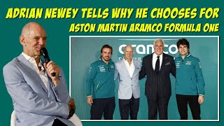 Aston Martin heet Adrian Newey welkom [upl. by Noni]