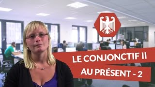 Le conjonctif II au présent part 2  Allemand [upl. by Edin]