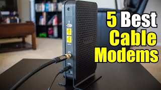 ✅ Top 5 Best Cable Modems 2023 [upl. by Spracklen]