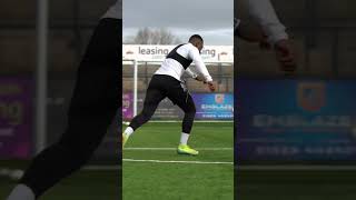 Shooting Practice with Macclesfield FC 🧤⚽️ [upl. by Steel191]