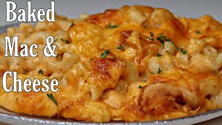 Creamy Mac n Cheese Recipe  Thanksgiving side Dish  Baked Mac n Cheese [upl. by Shanan594]