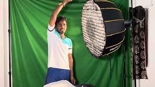 Digitek 85cm Softbox Unboxing and Review In Telugu  Digitek DCL 150 WBC Light [upl. by Asseniv]