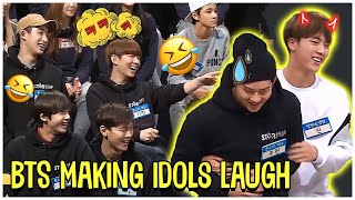 BTS Making Idols Laugh [upl. by Grodin813]