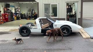 Ford GT40 Project Part 1 Unloading the RCR40 Ford GT40 Replica from Race Car Replicas [upl. by Salohcin117]