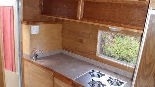 Truck camper build Part II inside video tour [upl. by Wehner702]