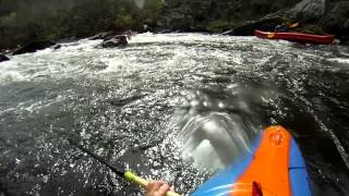 Allier Kayak 2012 all cl IV sections GL ASL SLB [upl. by Yelbmik]