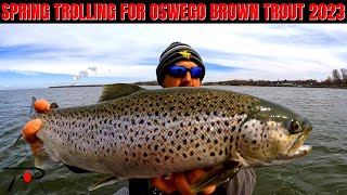 Spring Trolling For Oswego New York Brown Trout [upl. by Argent616]