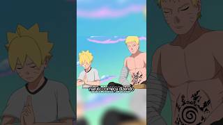 Boruto  Naruto ensina seu filho a dominar o modo sennin Part1 anime shorts [upl. by Yila]