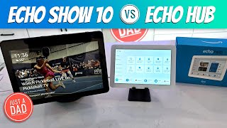 Echo Show 10 vs Echo Hub with Alexa COMPARISON [upl. by Odysseus]