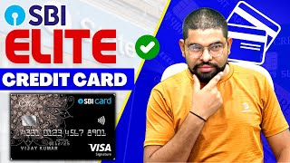 SBI Elite Credit Card  All Benefits and Features [upl. by Ocirederf]