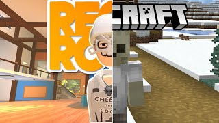 I Played Minecraft in RecRoom [upl. by Arola]