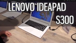 Lenovo IdeaPad S300 budget ultrabook  hands on and first look [upl. by Swiercz898]