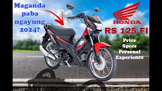 HONDA RS 125 FI 2023 MODEL  REVIEW amp PERSONAL EXPERIENCE [upl. by Erej]