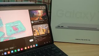 Unboxing Samsung Galaxy Tab S9 FE 5G [upl. by Linad]