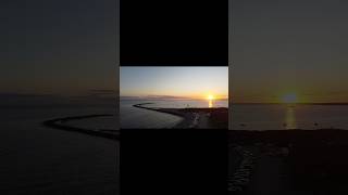 Narragansett Rhode Island  Drone footage narragansett rI sunset drone [upl. by Beeson]