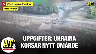 Ukrainas offensiv i Kurs – korsar nytt område [upl. by Legra]