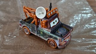 Mattel Disney Cars On The Road Review  Cryptid Buster Mater 2024 packaging variant [upl. by Itnahs]