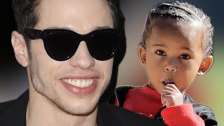 Pete Davidson Takes Kim Kardashian’s Son Saint West On A Lunch Date To Cheesecake Factory [upl. by Angy]