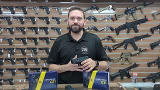 Apresentação Pistola Rossi G11 CO2 G19 45mm e 6mm Airgun NBB [upl. by Lidstone]