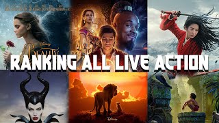 Ranking Every Disney Live Action Remake [upl. by Llerrud]