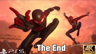 SpiderMan Miles Morales THE END  PS5 Gameplay [upl. by Anitnegra]