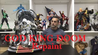 God King Doom custom statue 14 scale [upl. by Loredana]