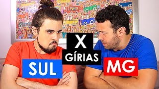 Gírias MINEIRAS X Gírias DO SUL ft Lucas Cunha [upl. by Bound560]