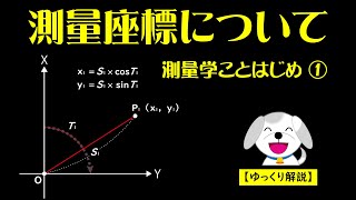 【ゆっくり測量 File301】測量座標について／測量学ことはじめ① [upl. by Anar487]