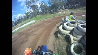 Cessnock MX Track BHJMTC DirtX 1st Round 3rd Race [upl. by Acirretahs]