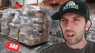 I BOUGHT a Mystery Pallet Box For 80  Whats Inside [upl. by Sheeran]