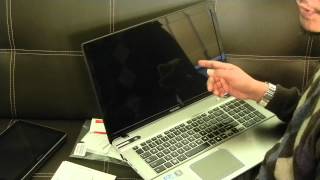 TOSHIBA Satellite P870023 Unboxing [upl. by Aketal769]